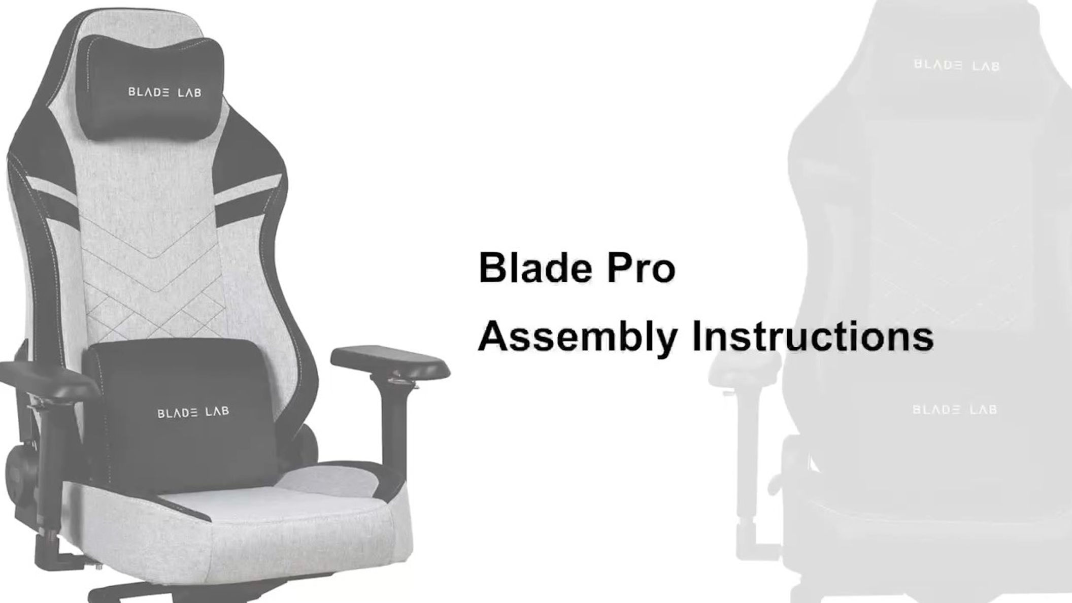 Blade pro assambly instruction
